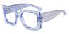 Blue Bailey - Square Glasses