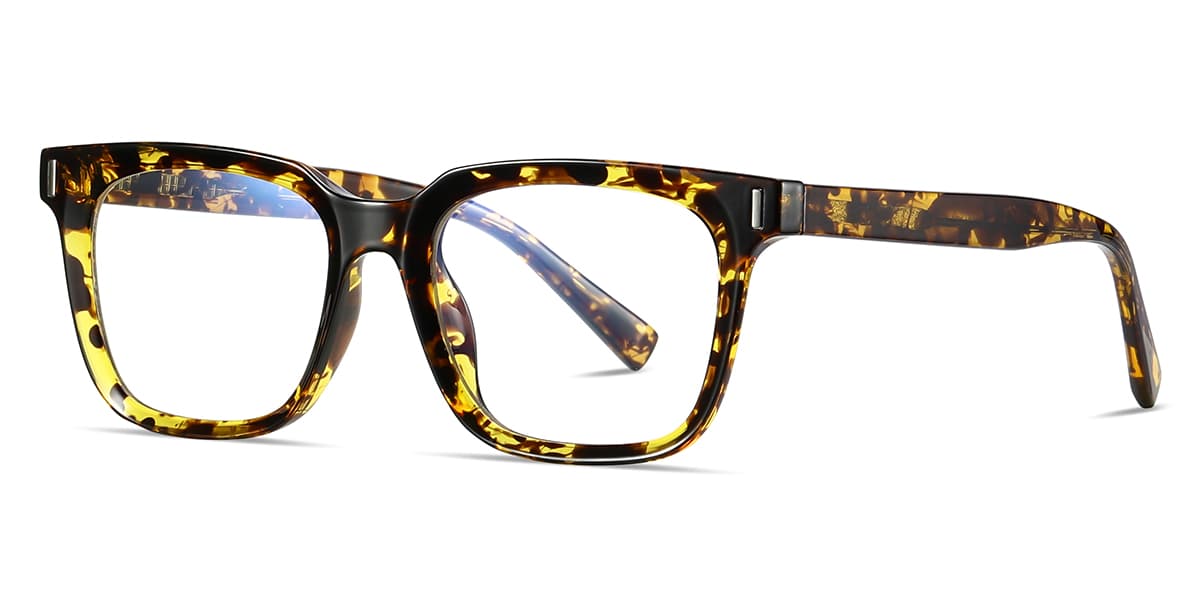 Tortoiseshell Everly - Rectangle Glasses