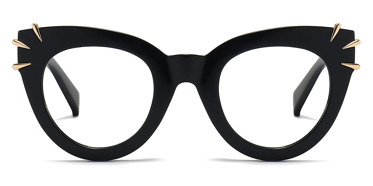 Black - Cat eye Glasses - Maya