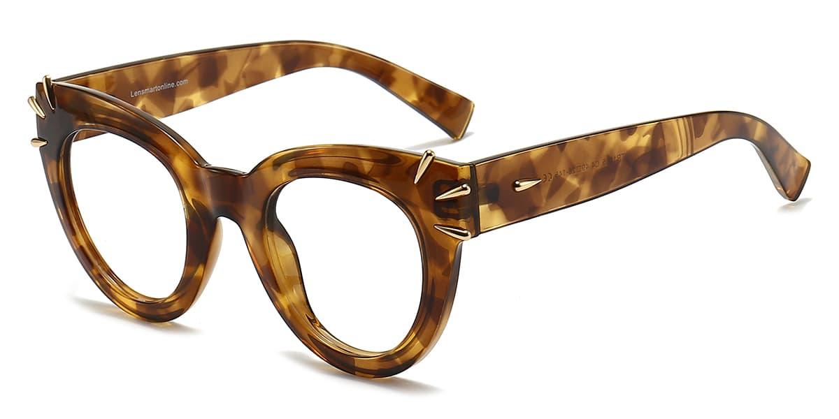 Brown Tortoiseshell Maya - Cat Eye Glasses