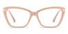 Pink Matthew - Cat Eye Clip-On Sunglasses