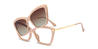 Pink Matthew - Cat Eye Clip-On Sunglasses