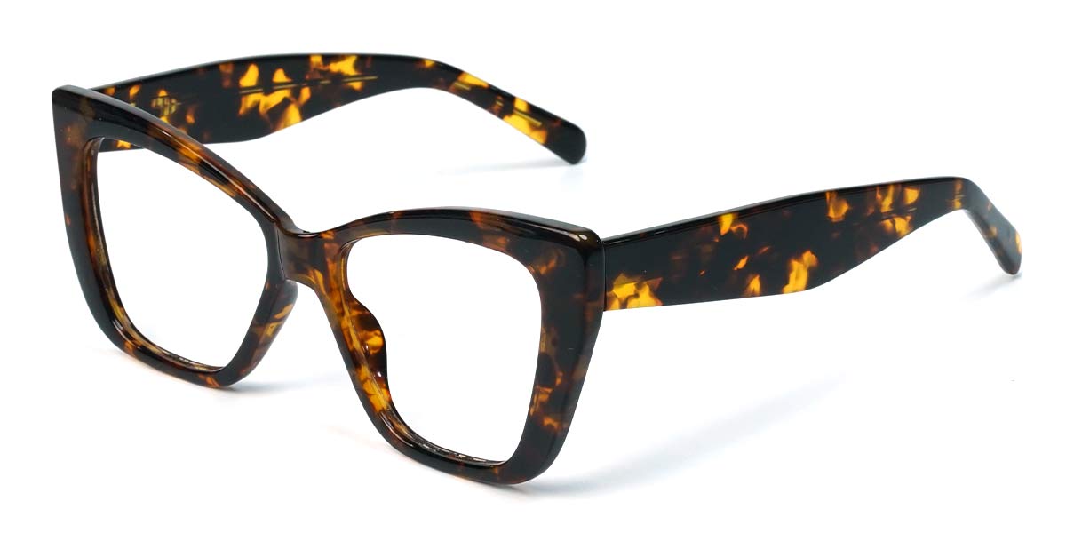 Tortoiseshell Ezra - Cat eye Glasses