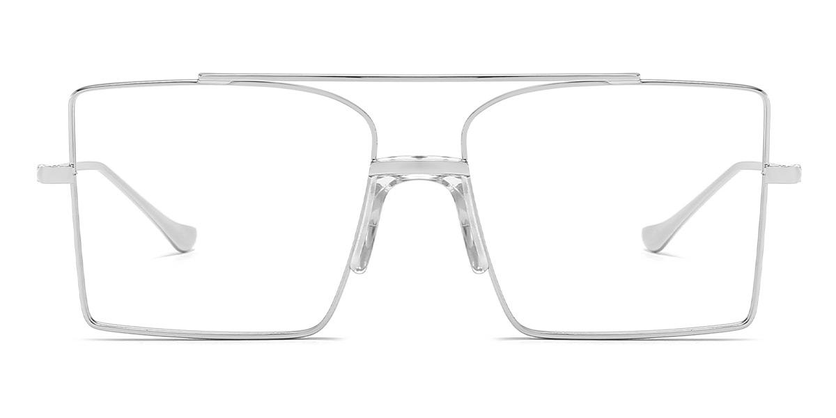 Silver Lyle - Square Glasses