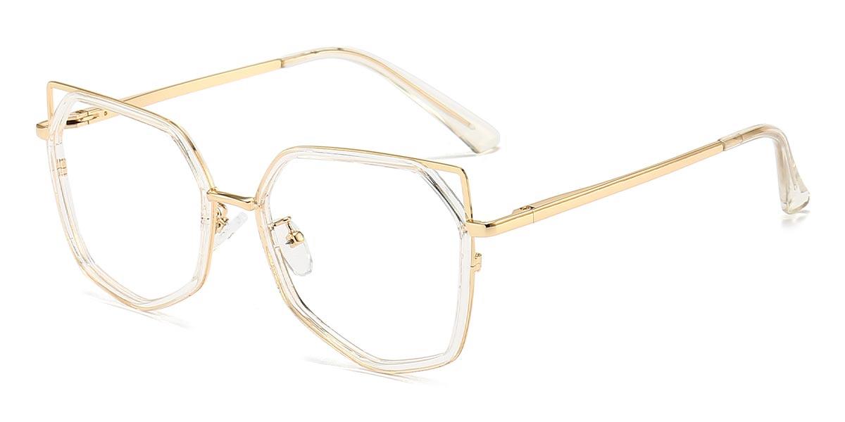 Clear Nydia - Cat Eye Glasses