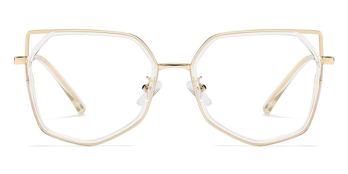 Clear Nydia - Cat Eye Glasses