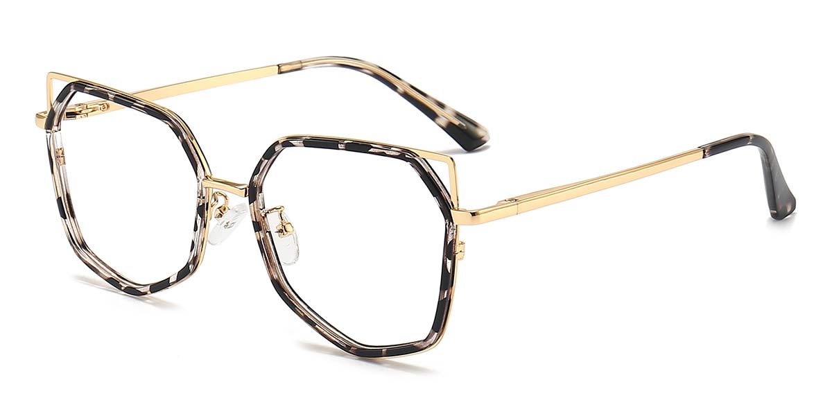 Tortoiseshell - Cat eye Glasses - Nydia