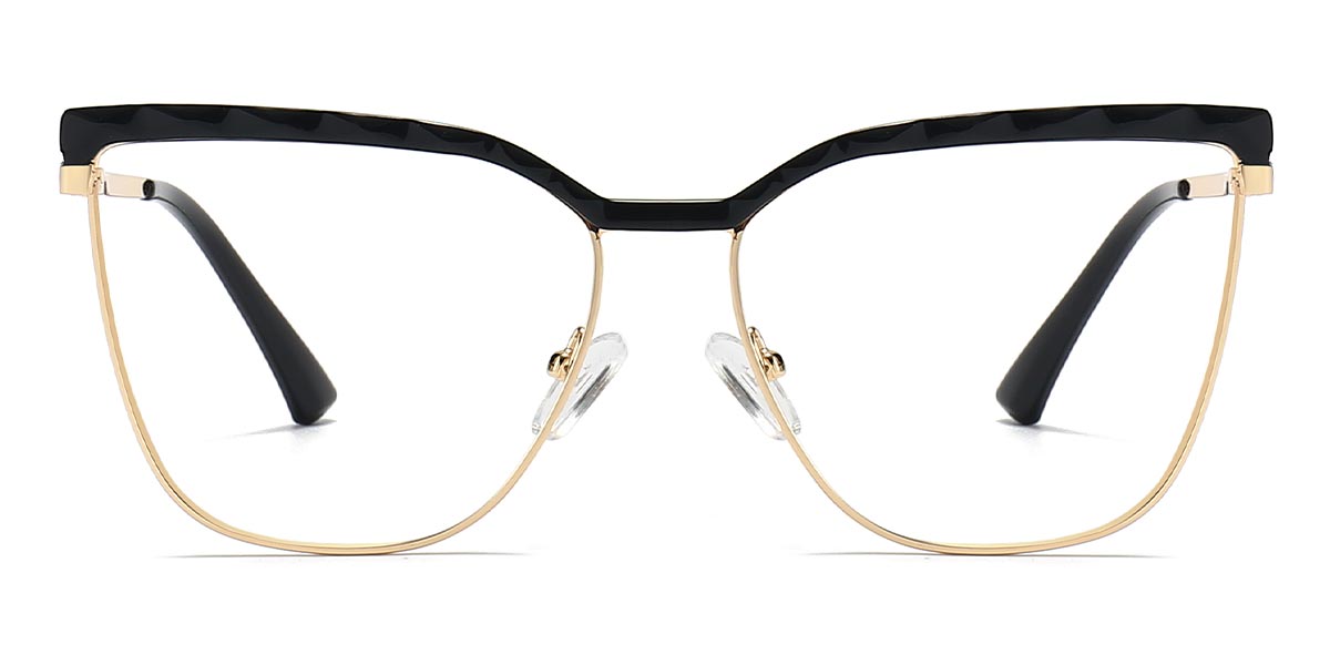 Black - Cat eye Glasses - Zephyr
