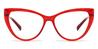 Red Nanon - Cat Eye Glasses