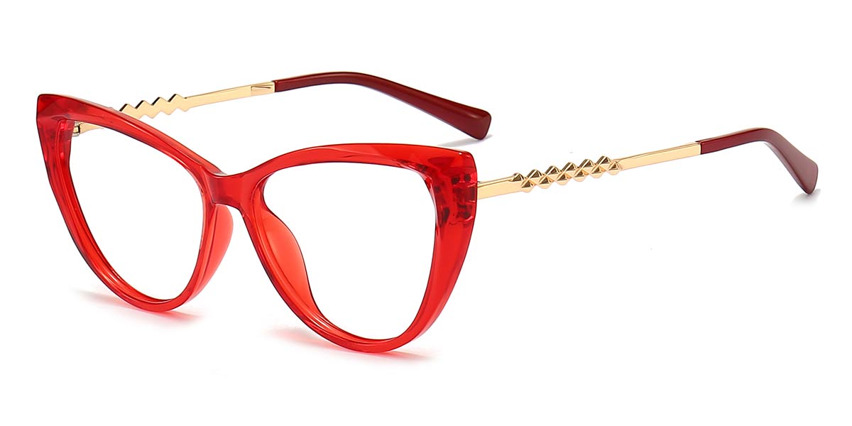 Red Nanon - Cat eye Glasses