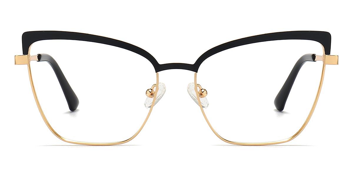 Black Gold Gia - Cat Eye Glasses
