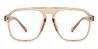 Tortoiseshell Brown Jade - Aviator Glasses
