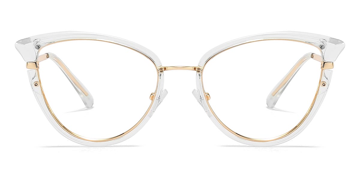 Transparent - Cat eye Glasses - Paraskeve