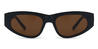 Black Brown Anya - Cat Eye Sunglasses