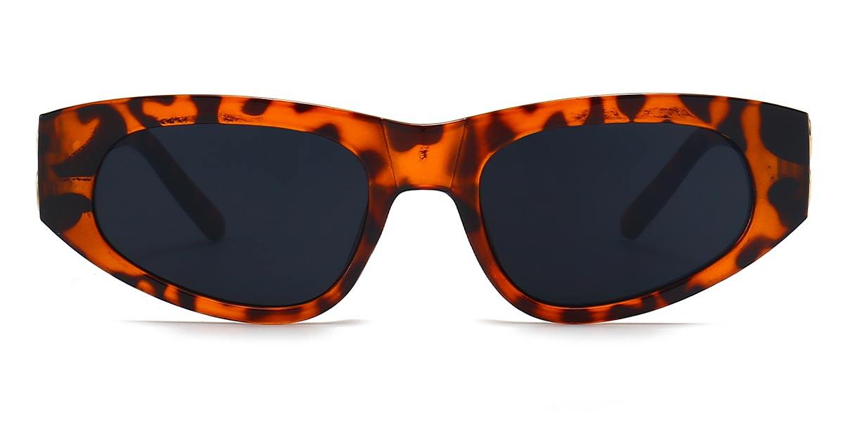 Tortoiseshell Grey Anya - Cat Eye Sunglasses