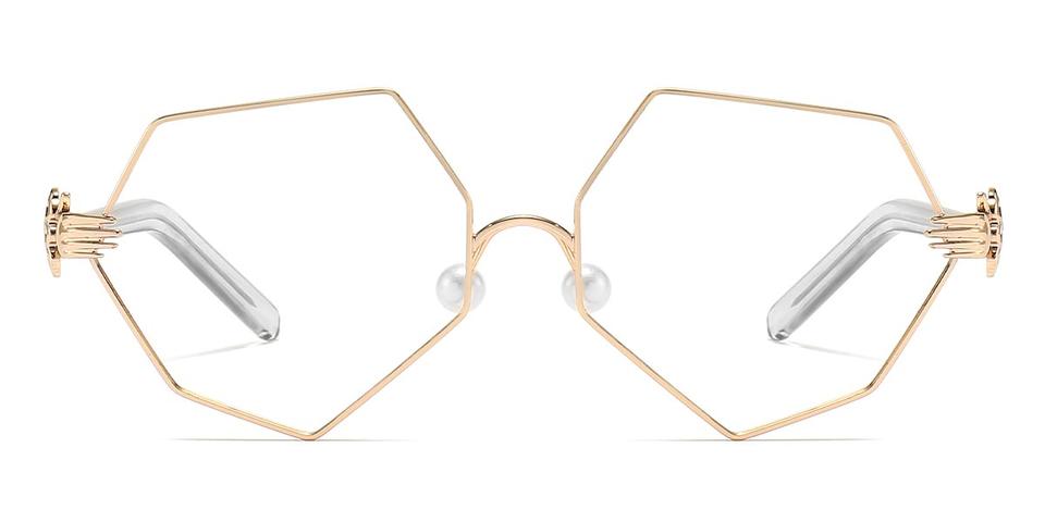 Gold Rosabella - Square Glasses