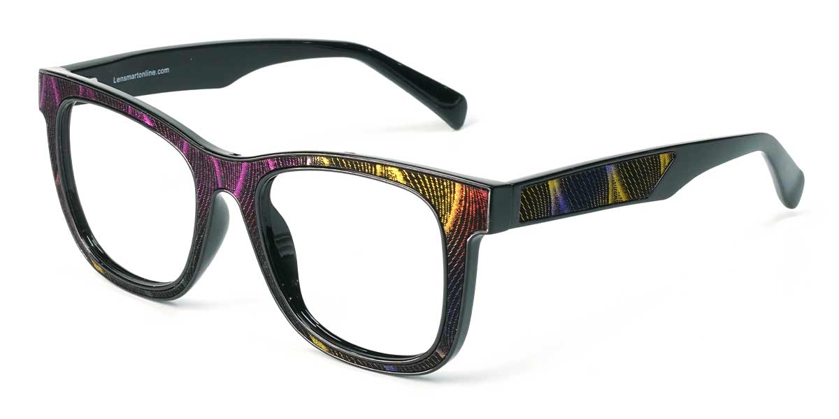 Colour Micah - Square Glasses