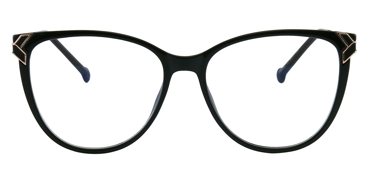 Black - Cat eye Glasses - Molly