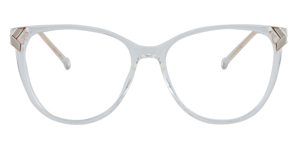 Clear - Cat eye Glasses - Molly