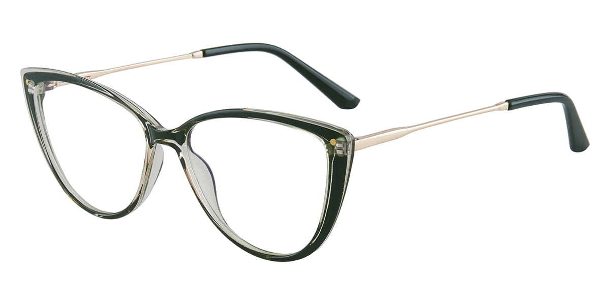 Deep Green Nash - Cat Eye Glasses