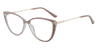 Brown Nash - Cat Eye Glasses