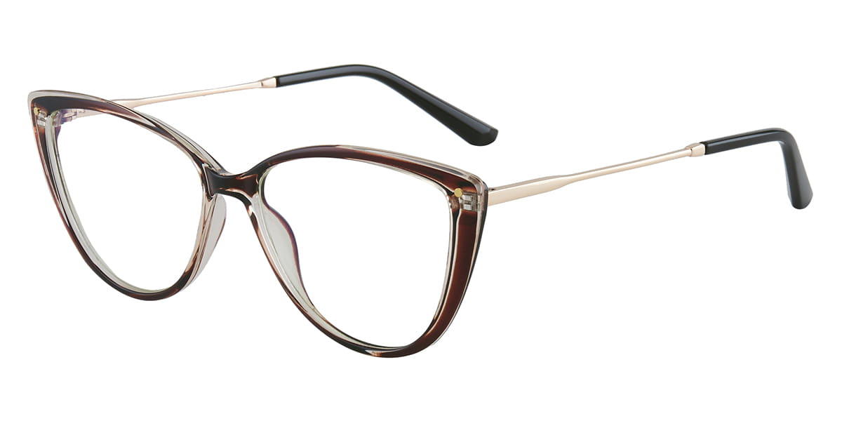 Coffee - Cat eye Glasses - Nash
