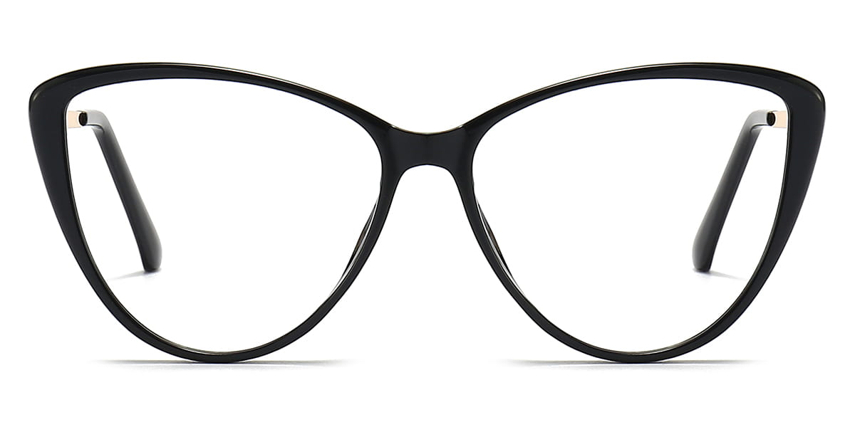 Black - Cat eye Glasses - Niko