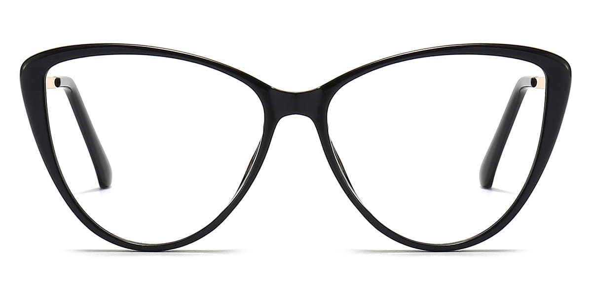 Black Niko - Cat Eye Glasses
