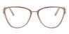 Cameo Brown Owen - Cat Eye Glasses