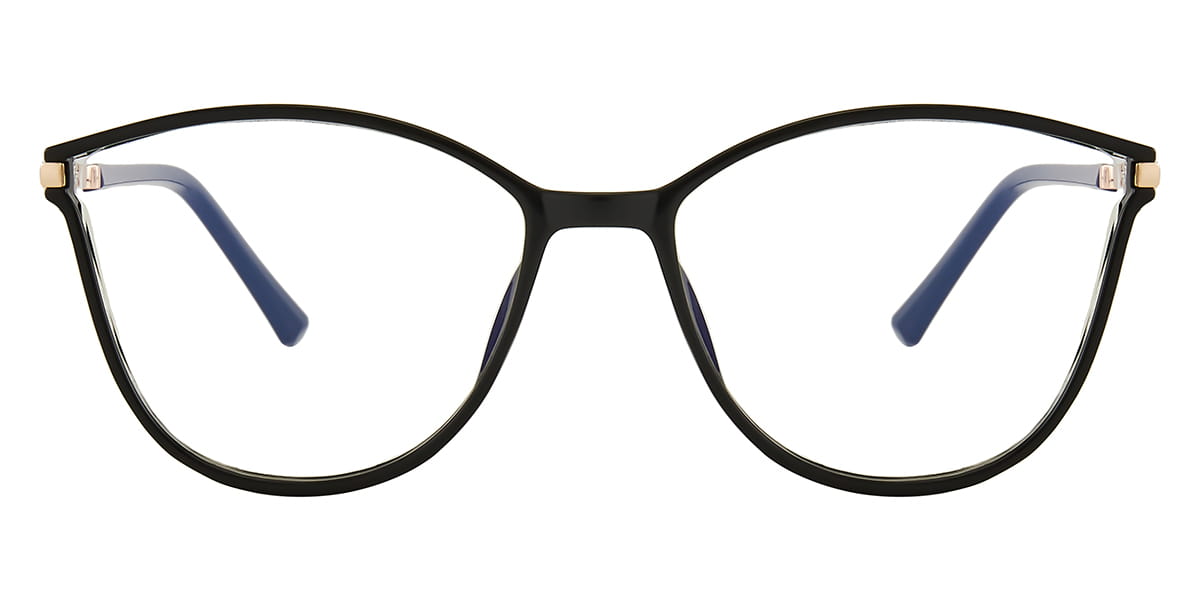 Black - Cat eye Glasses - Chloe