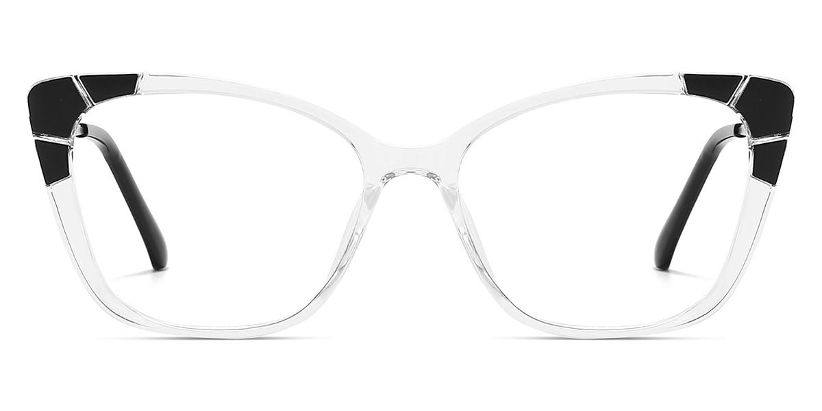 Clear Gabriel - Cat Eye Glasses