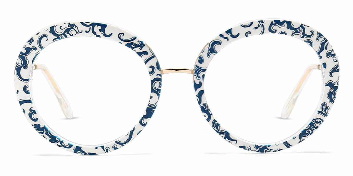 Celadon Colour - Round Glasses - Jayden
