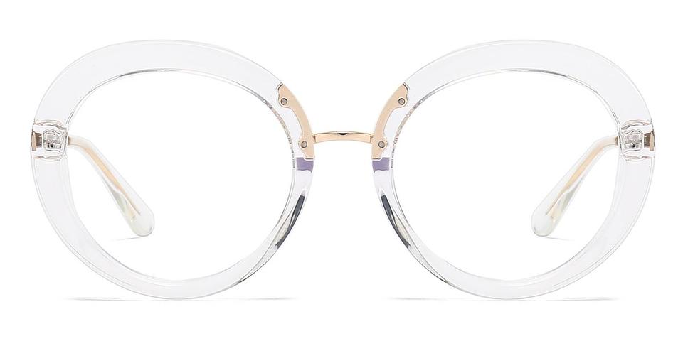 Clear Jayden - Round Glasses