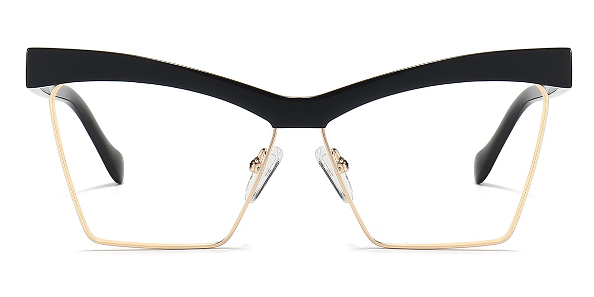 Black - Cat eye Glasses - Madison