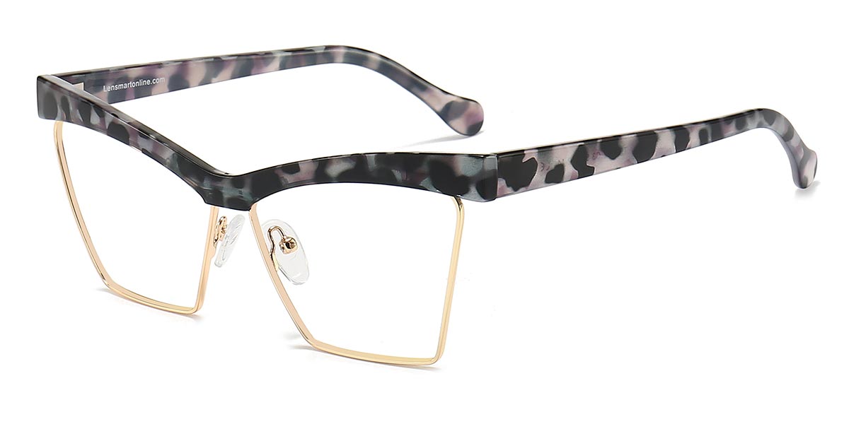 Black Tortoiseshell - Cat eye Glasses - Madison