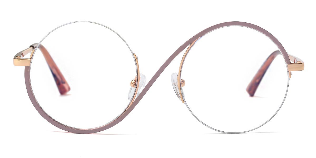 Cameo Brown - Round Glasses - Nevaeh
