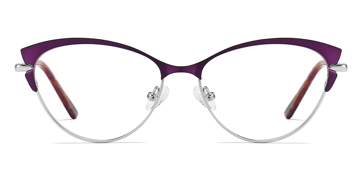Purple Carter - Cat eye Glasses