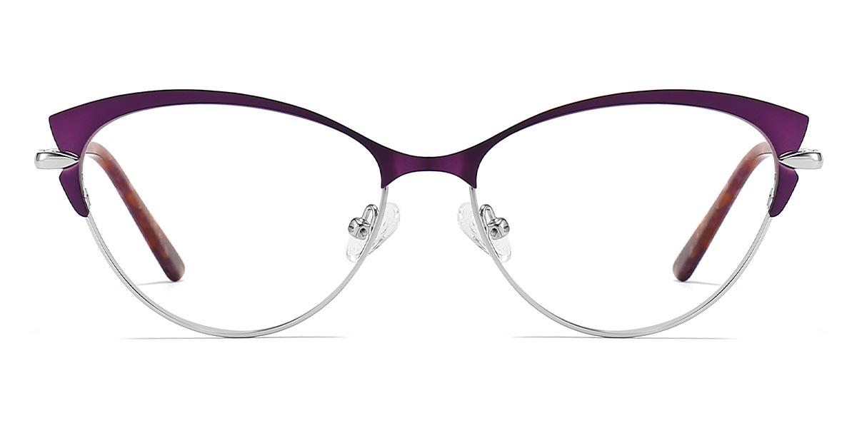 Purple Carter - Cat Eye Glasses