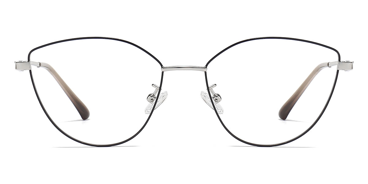Black - Cat eye Glasses - Jack