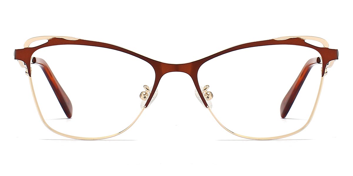 Brown Dean - Cat eye Glasses