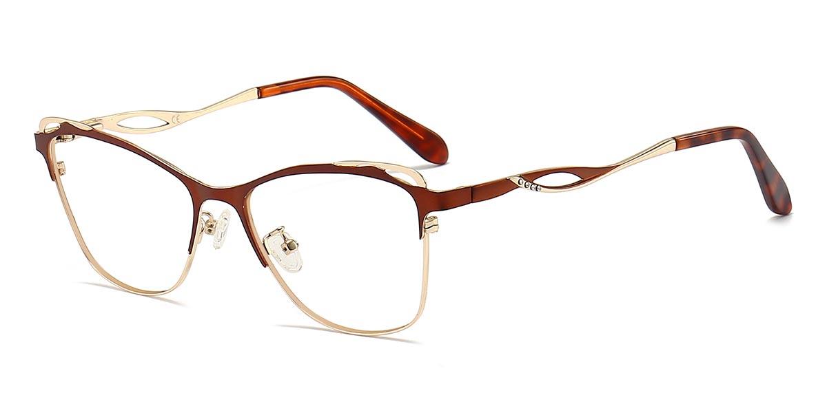 Brown Dean - Cat Eye Glasses