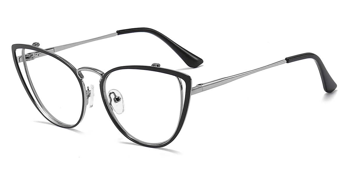 Black Olive - Cat Eye Glasses