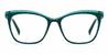 Pine Green Teal Joshua - Cat Eye Glasses