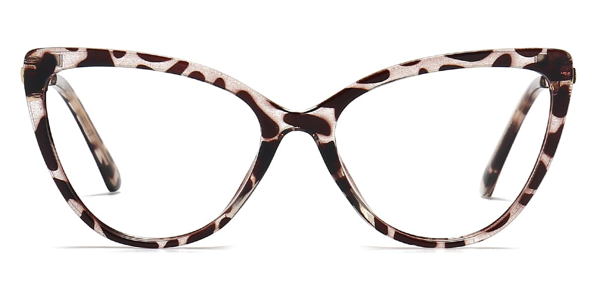 Tortoiseshell - Cat eye Clip-On Sunglasses - Reese