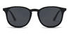Black River - Oval Clip-On Sunglasses