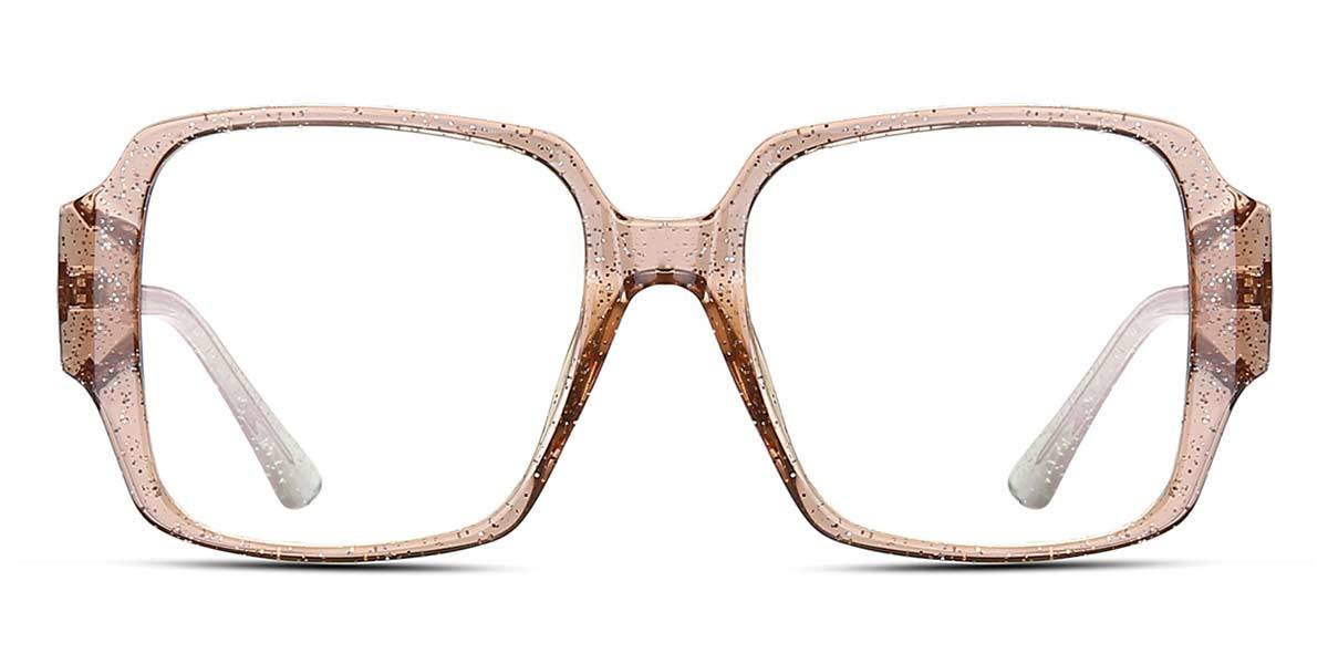 Cameo Brown Hannah - Square Glasses