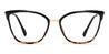 Black Tortoiseshell Avery - Cat Eye Glasses