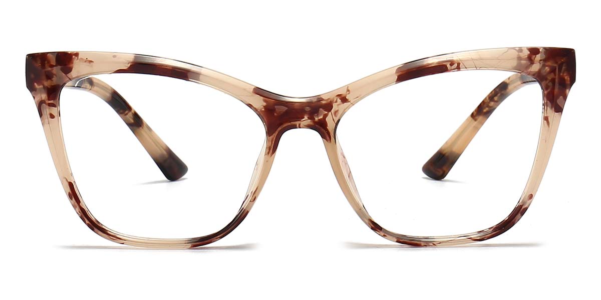 Tortoiseshell Ember - Cat eye Glasses