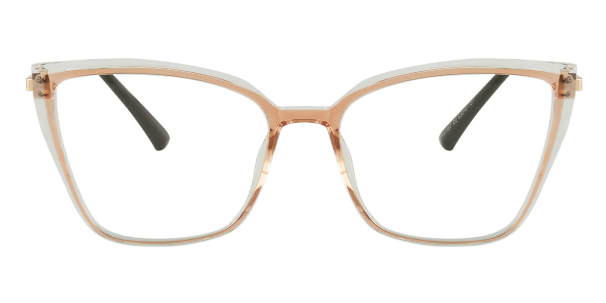 Tawny Clear - Cat eye Glasses - Hope