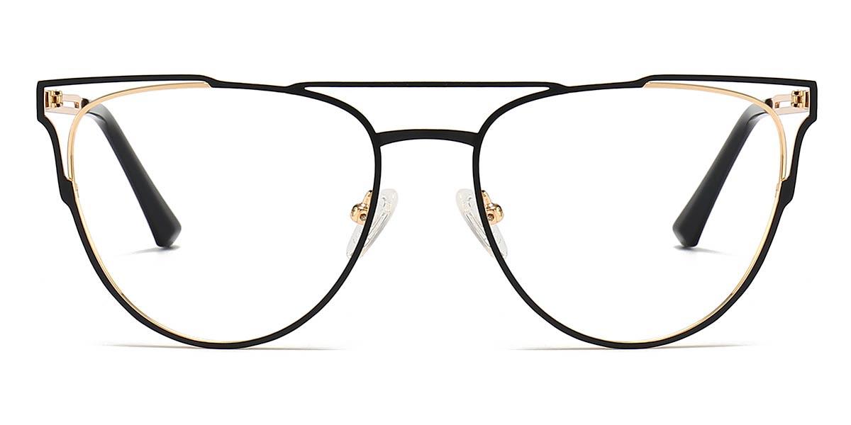Black Steven - Oval Glasses